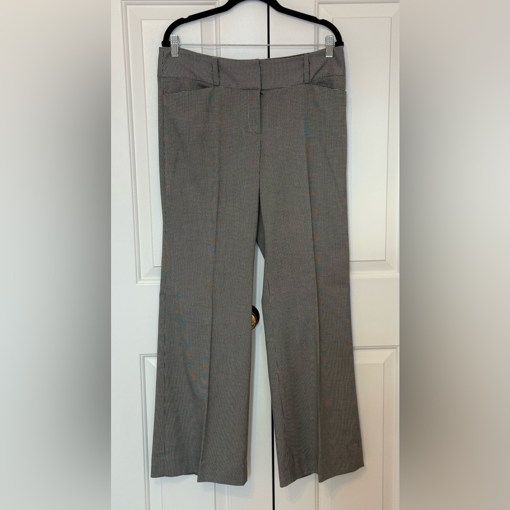 White House Black Market Houndstooth Trousers